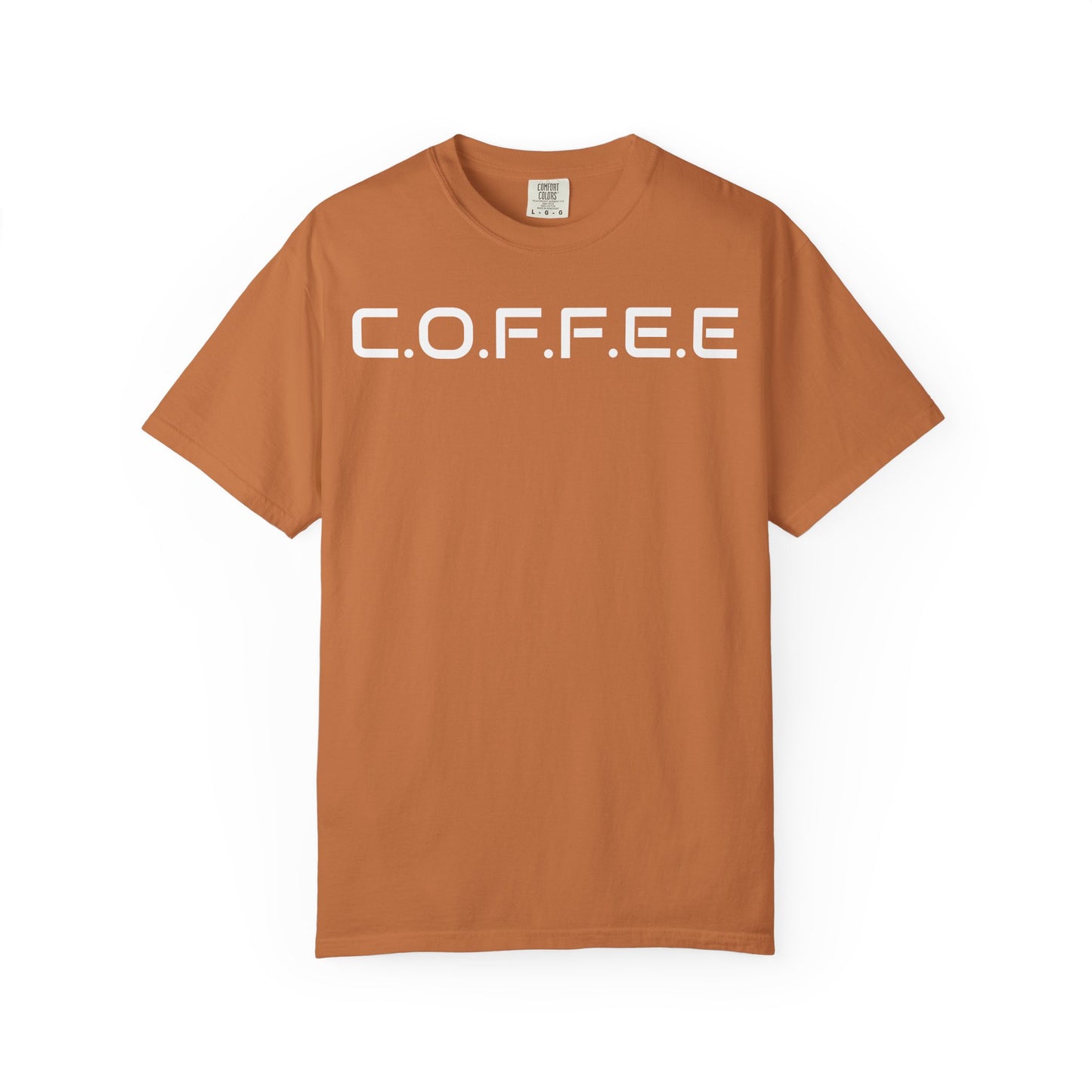 Adult Coffee Christian White Letters & Image