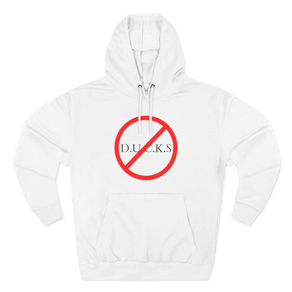 Ducks Christian Black Words Hoodie
