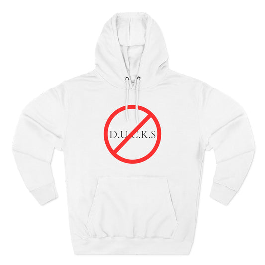 Ducks Christian Black Words Hoodie