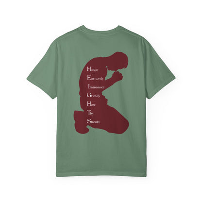 Heights Christian Marron Letters & Image