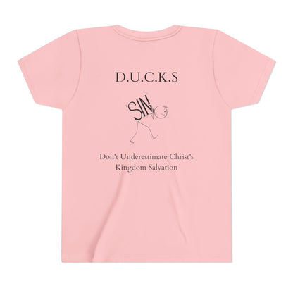 Youth Ducks Christian Black Words