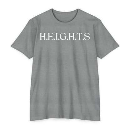 Adult Heights Christian Black Letters & Image Specialty Premium tee