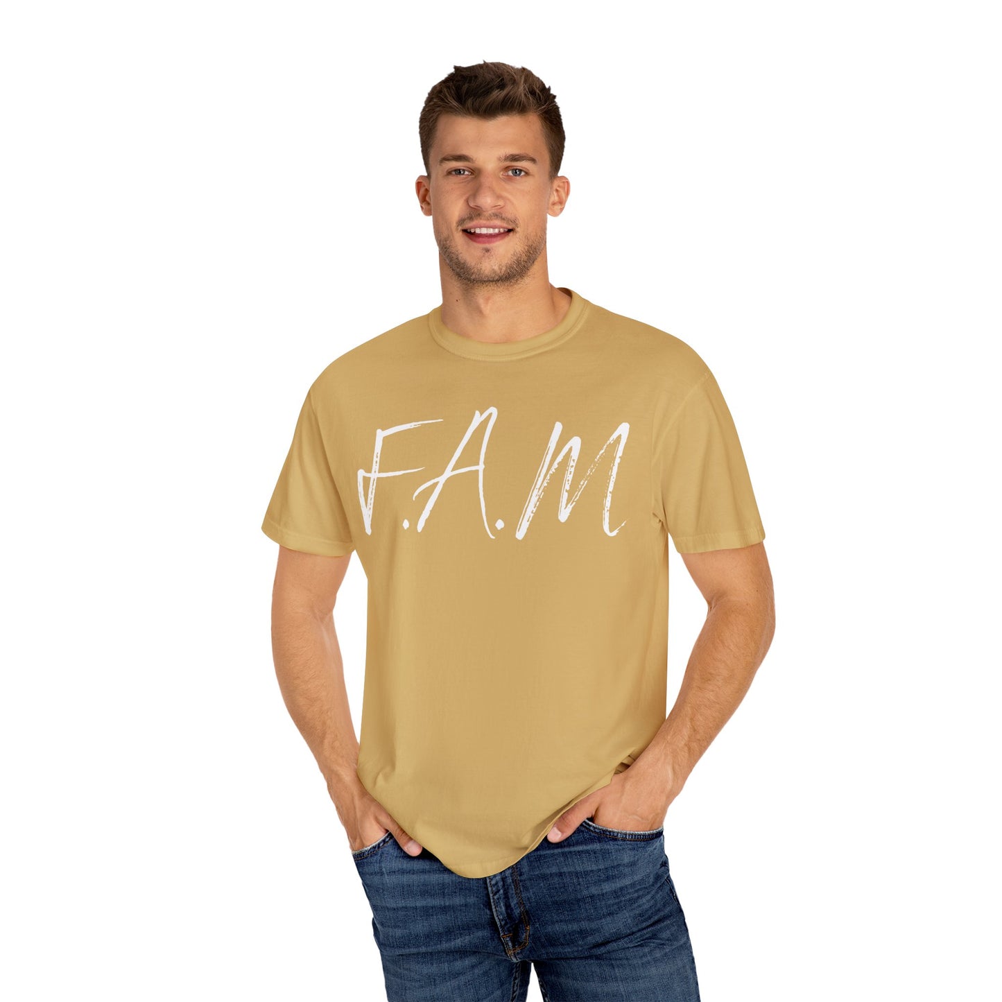Fam Christian White Letters & Image