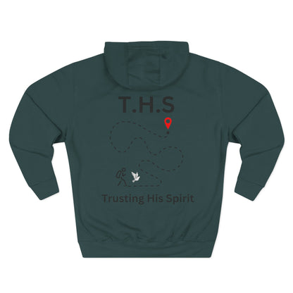 Adult T.H.S Trusting His Spirit Specialty Hoodie Black Letters