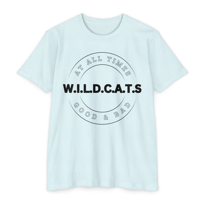 Wildcats Christian Black Letters & Picture