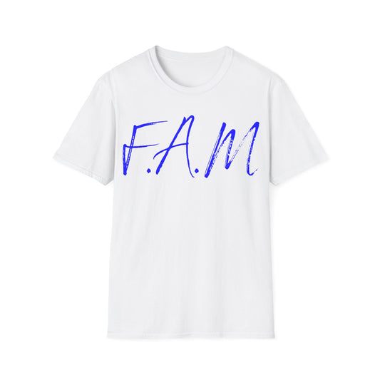 Fam Christian Blue Letters & Image