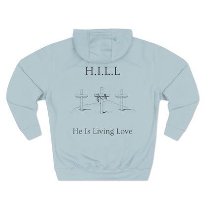 Hill Christian Black Words Hoodie