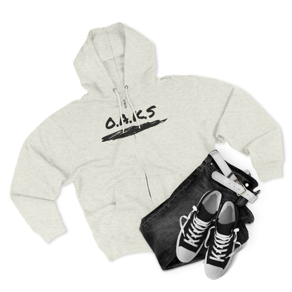 Oaks Christian Black Hoodie Zipper