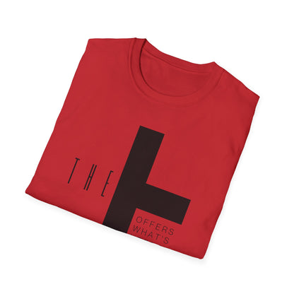 T-Town Black Cross & Letters