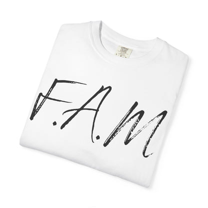 Fam Christian Black Letters & Image