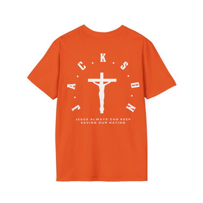 Jackson Believing Christian White Letters & Cross