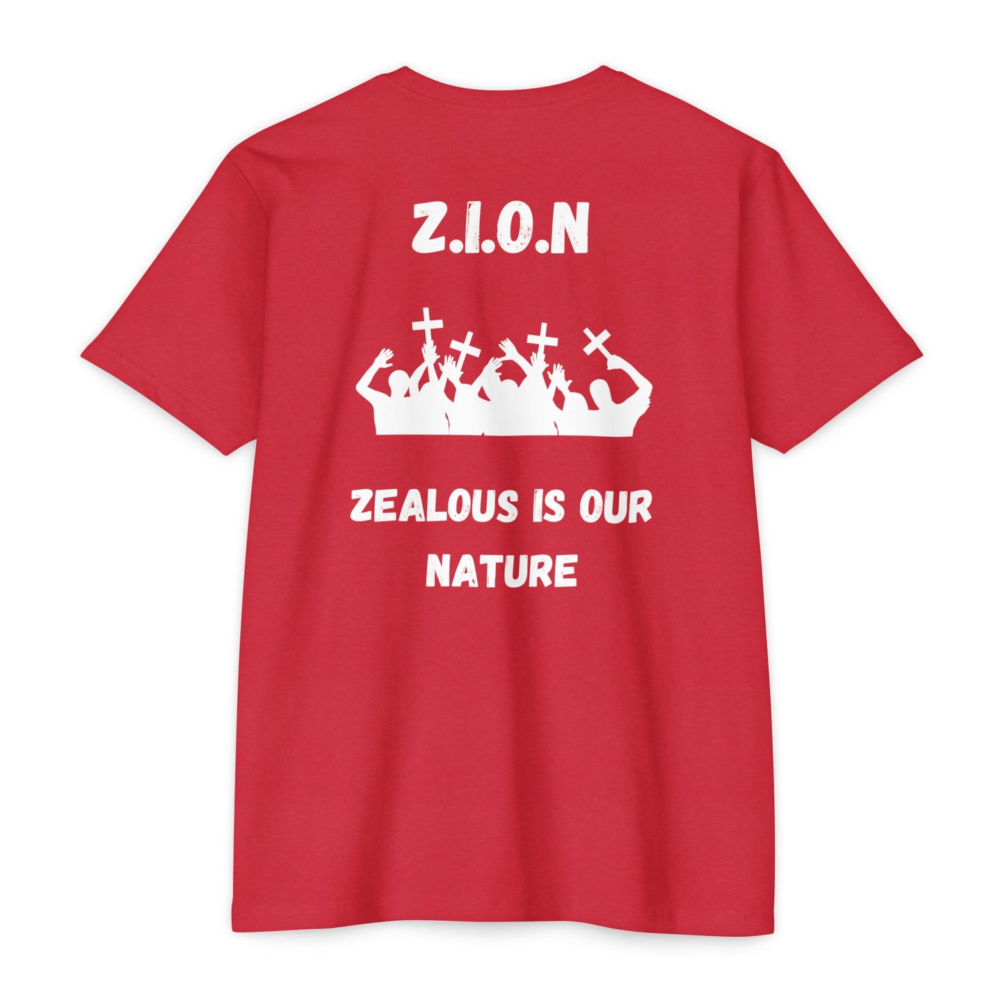 Adult Zion White Words & Image