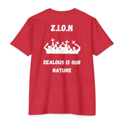 Adult Zion White Words & Image