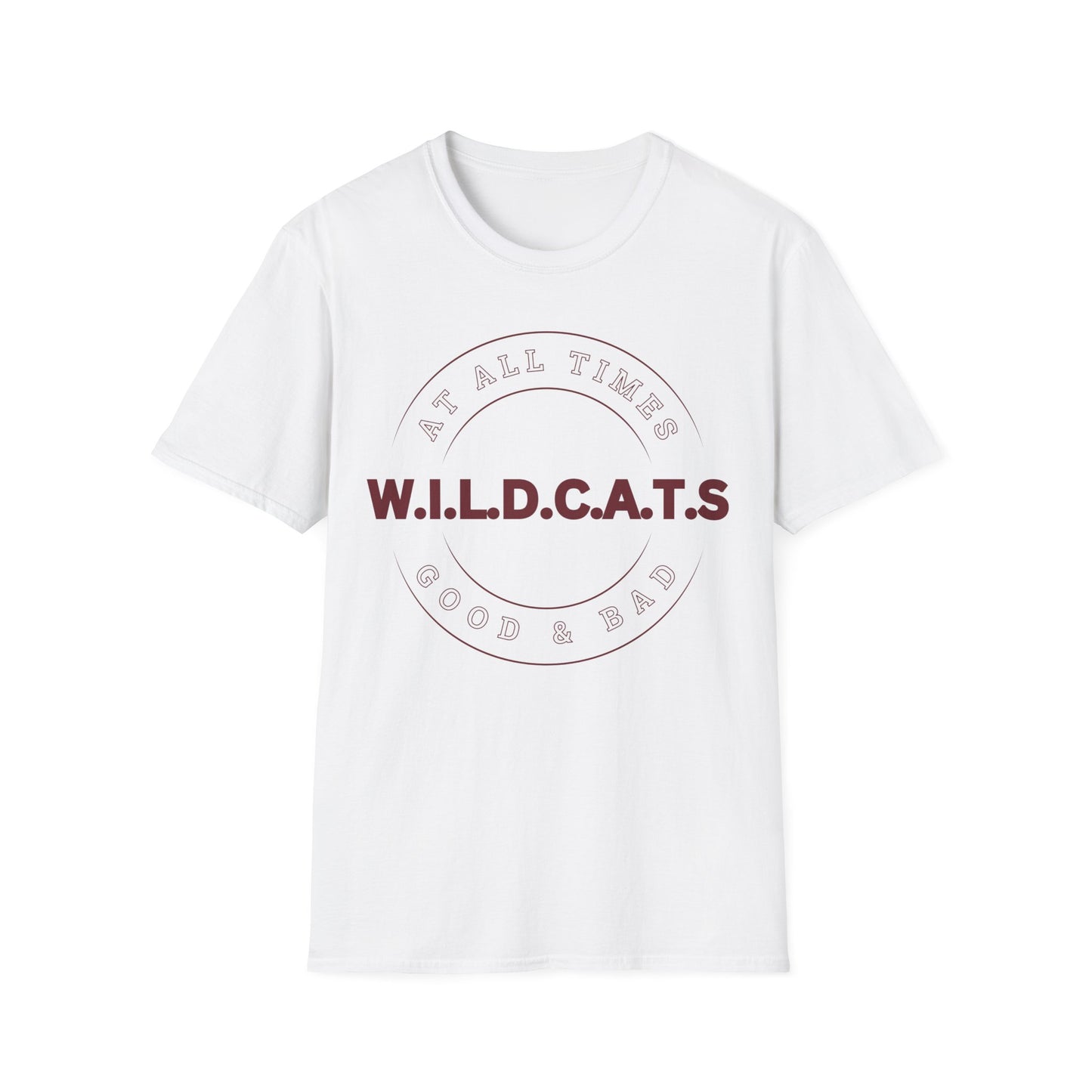 Wildcats Christian Marron Letters & Picture