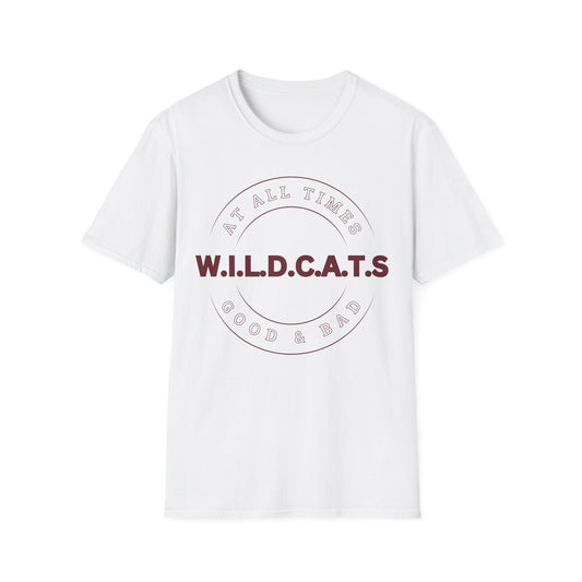 Wildcats Christian Marron Letters & Picture