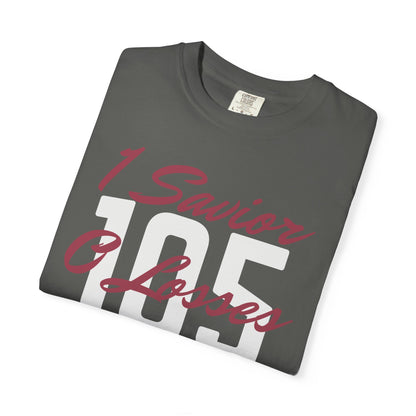 Adult 105 Christian Marron and White Letters