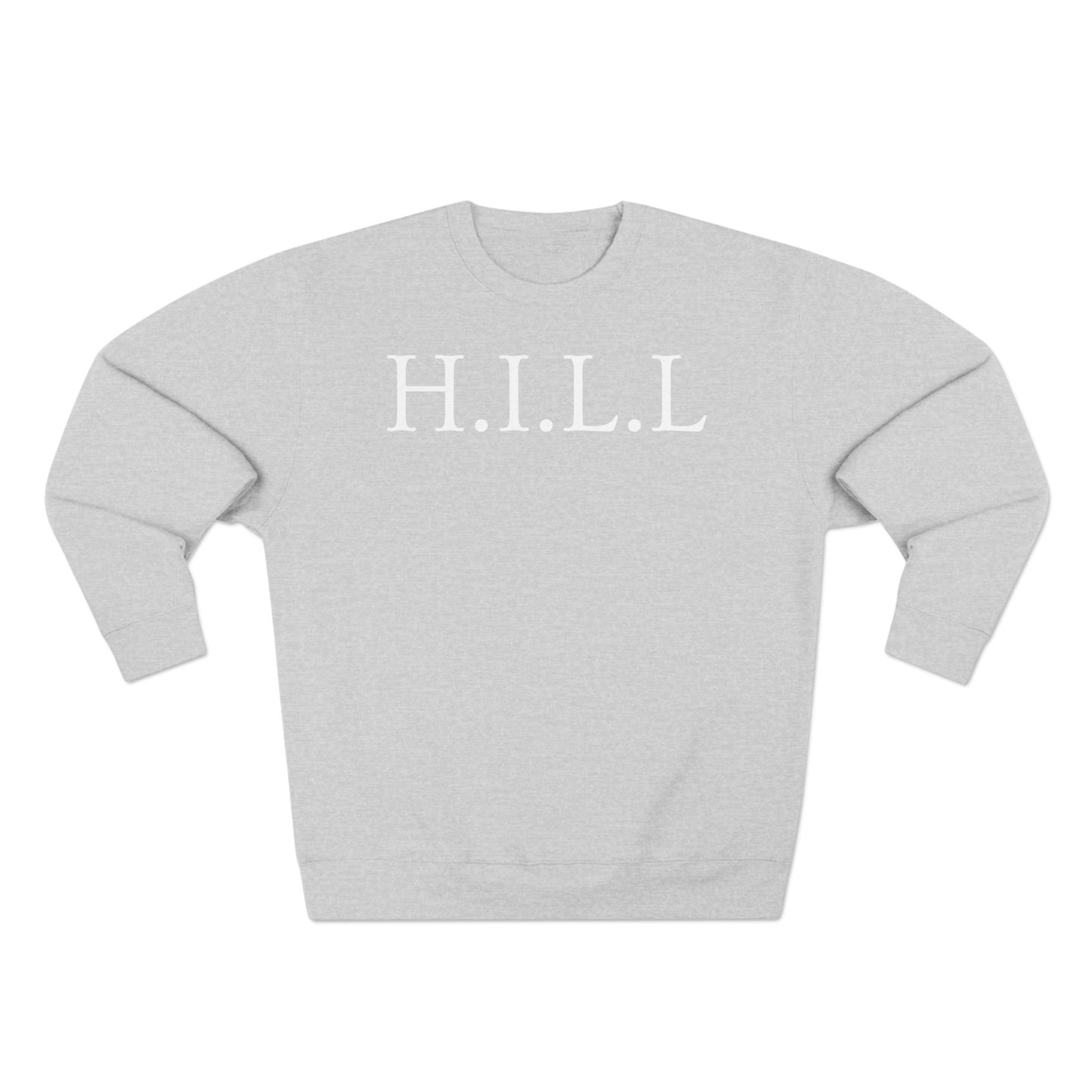 Adult Hill Christian White Words Crewneck