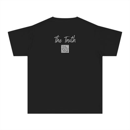 Youth TRUTH Christian White Words Heavyweight Tee