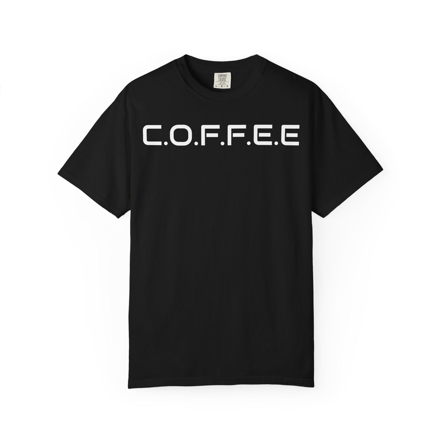 Adult Coffee Christian White Letters & Image