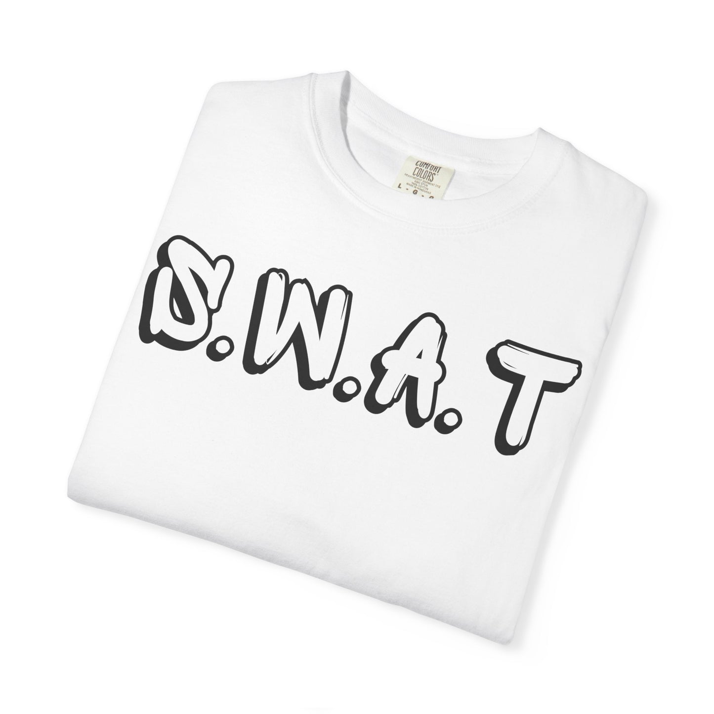 Adult Swat Christian Black Words Heavyweight