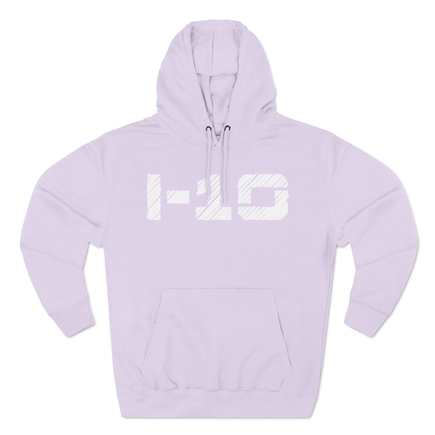 I-10 Christian White Words Hoodie