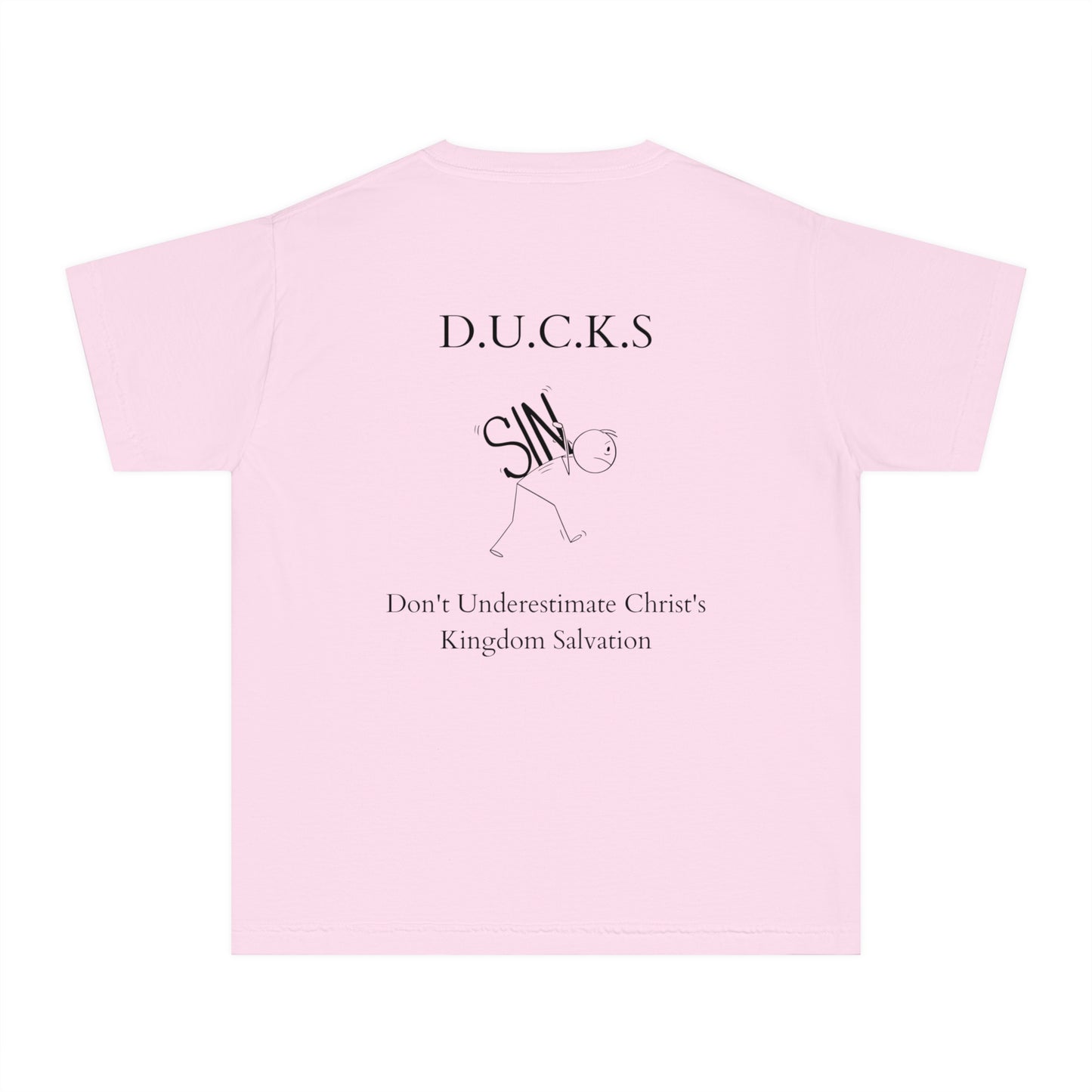 Youth Ducks Christian Black Words