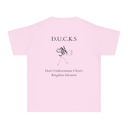 Youth Ducks Christian Black Words