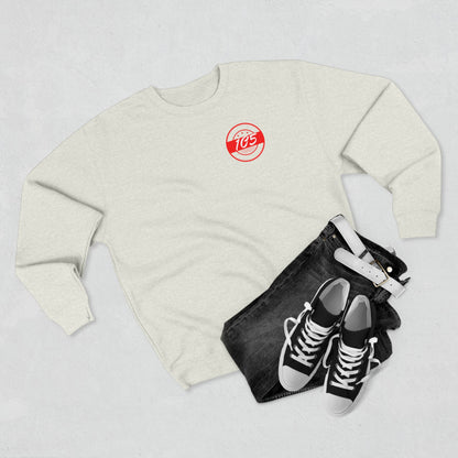 Adult 105 Christian Red and White Letters Crewneck