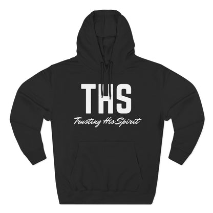 Adult THS Christian White Letters Hoodie
