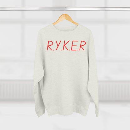 RYKER Christian Red Letters Crewneck