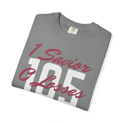 Adult 105 Christian Marron and White Letters