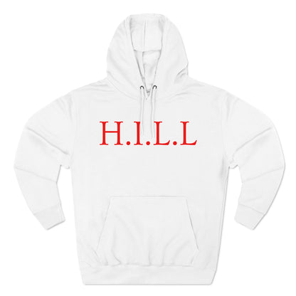 Hill Christian Red Words Hoodie