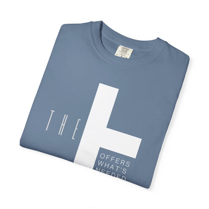 Adult T-Town Christian White Letters & Cross