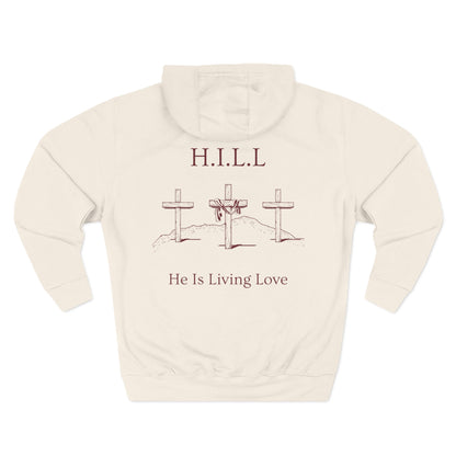 Hill Christian Marron Words Hoodie