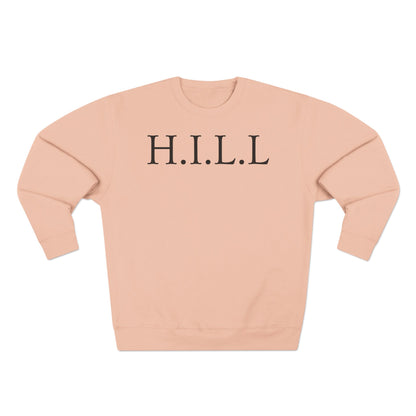 Hill Christian Black Words Crewneck