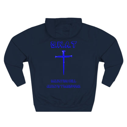 Swat Christian Blue Words Hoodie
