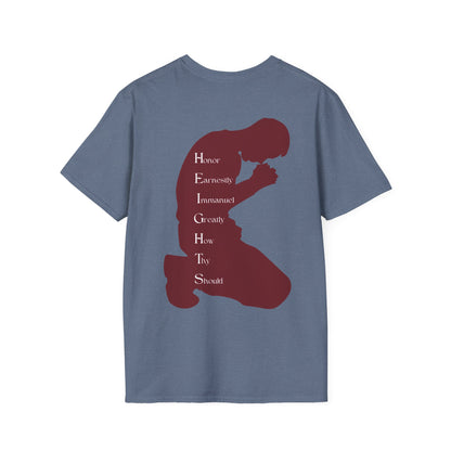 Heights Christian Marron Letters & Image