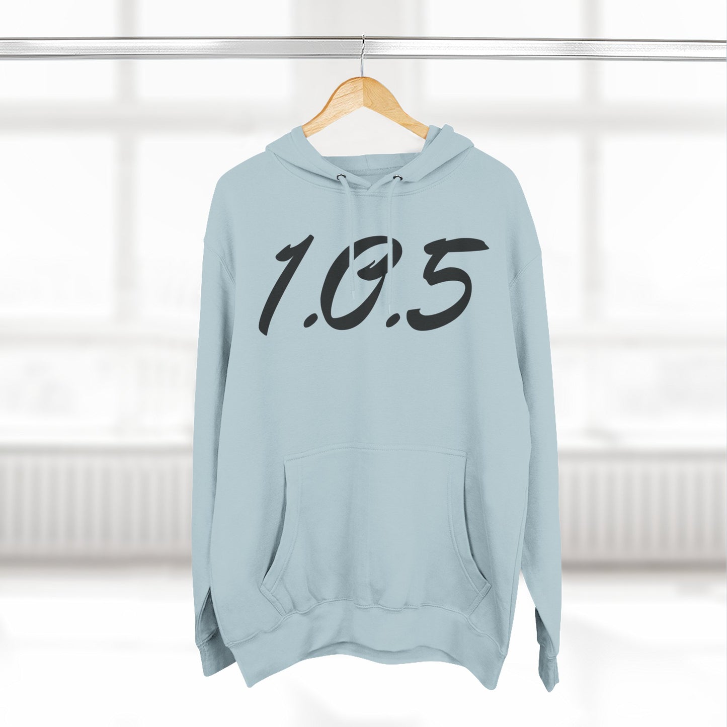 Specialty Adult 105 Christian Black and White Letters Hoodie