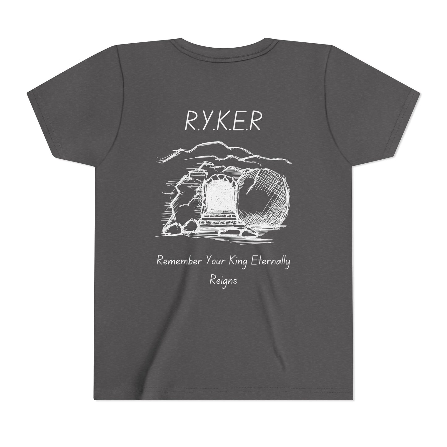 Youth RYKER Christian White Letters