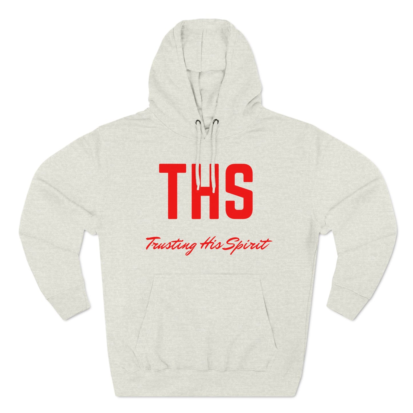 Adult THS Christian Red Letters Hoodie