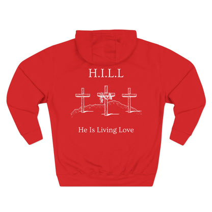 Hill Christian White Words Hoodie