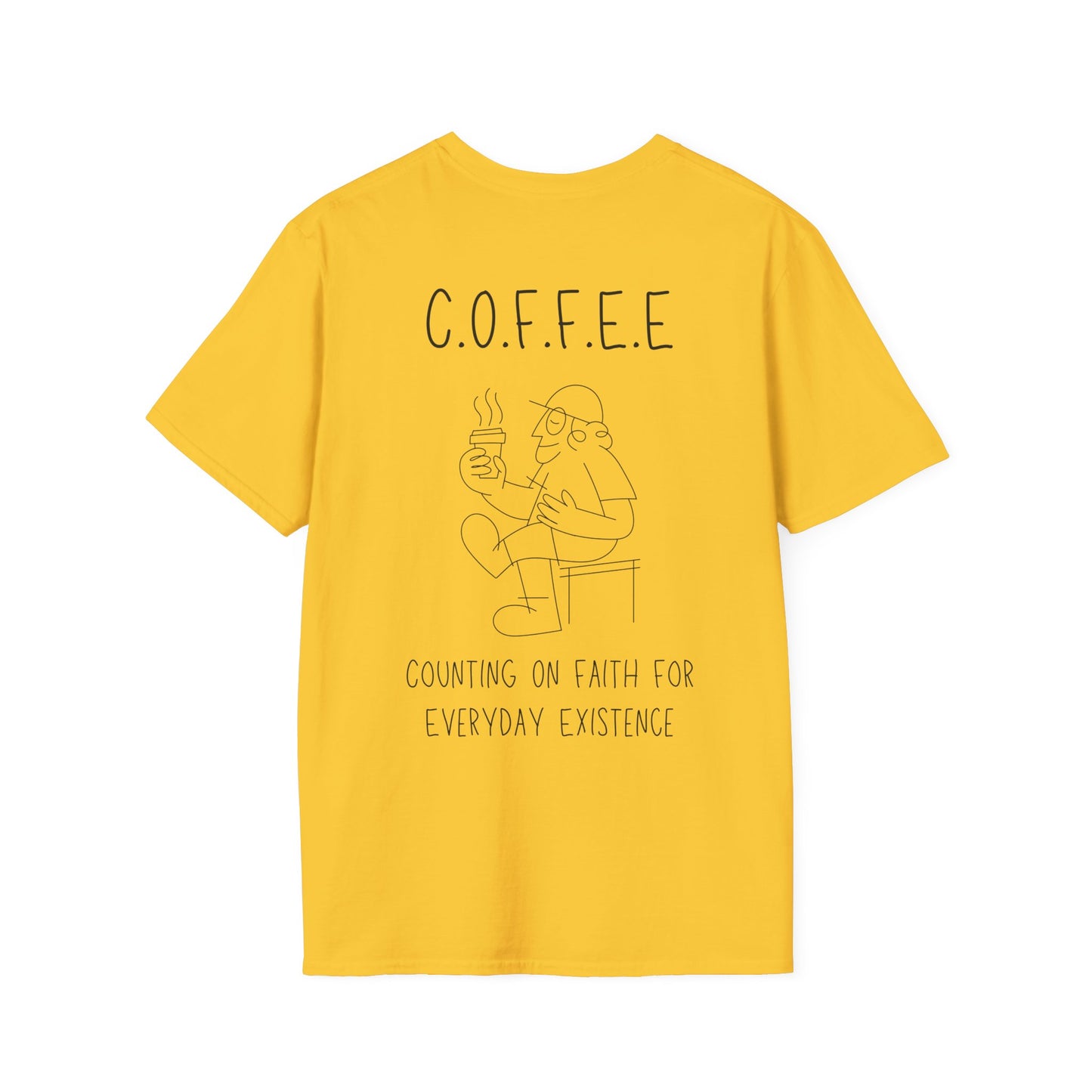 Specialty Adult Coffee Christian Black Words & Men Image