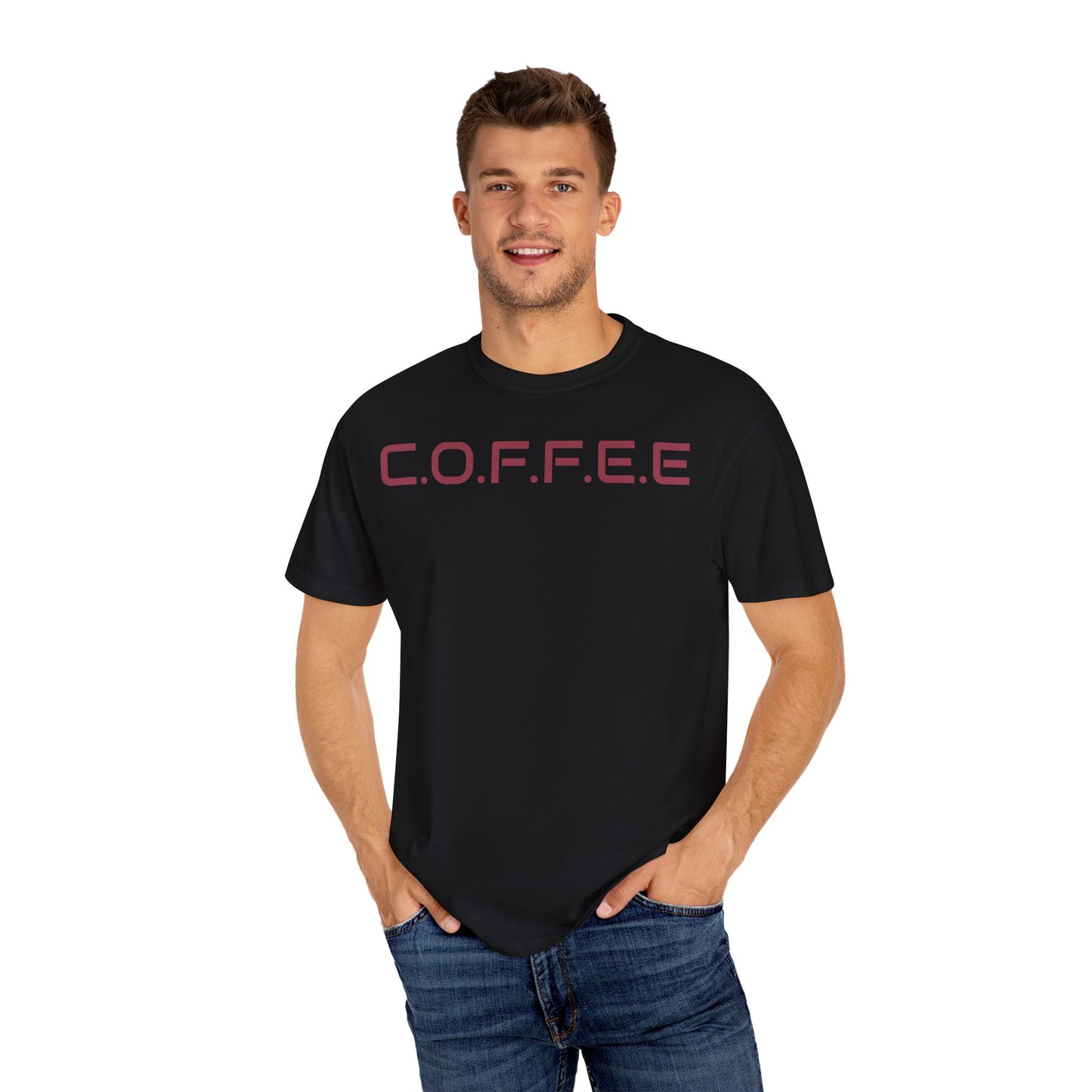 Adult Coffee Christian Marron Words Only