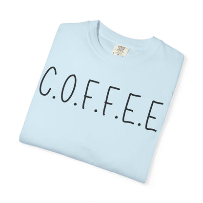 Specialty Adult Coffee Christian Blue Words & Men Image