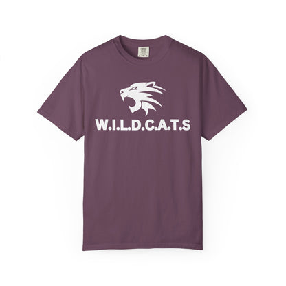 Wildcats Christian White Letters & Image Specialty