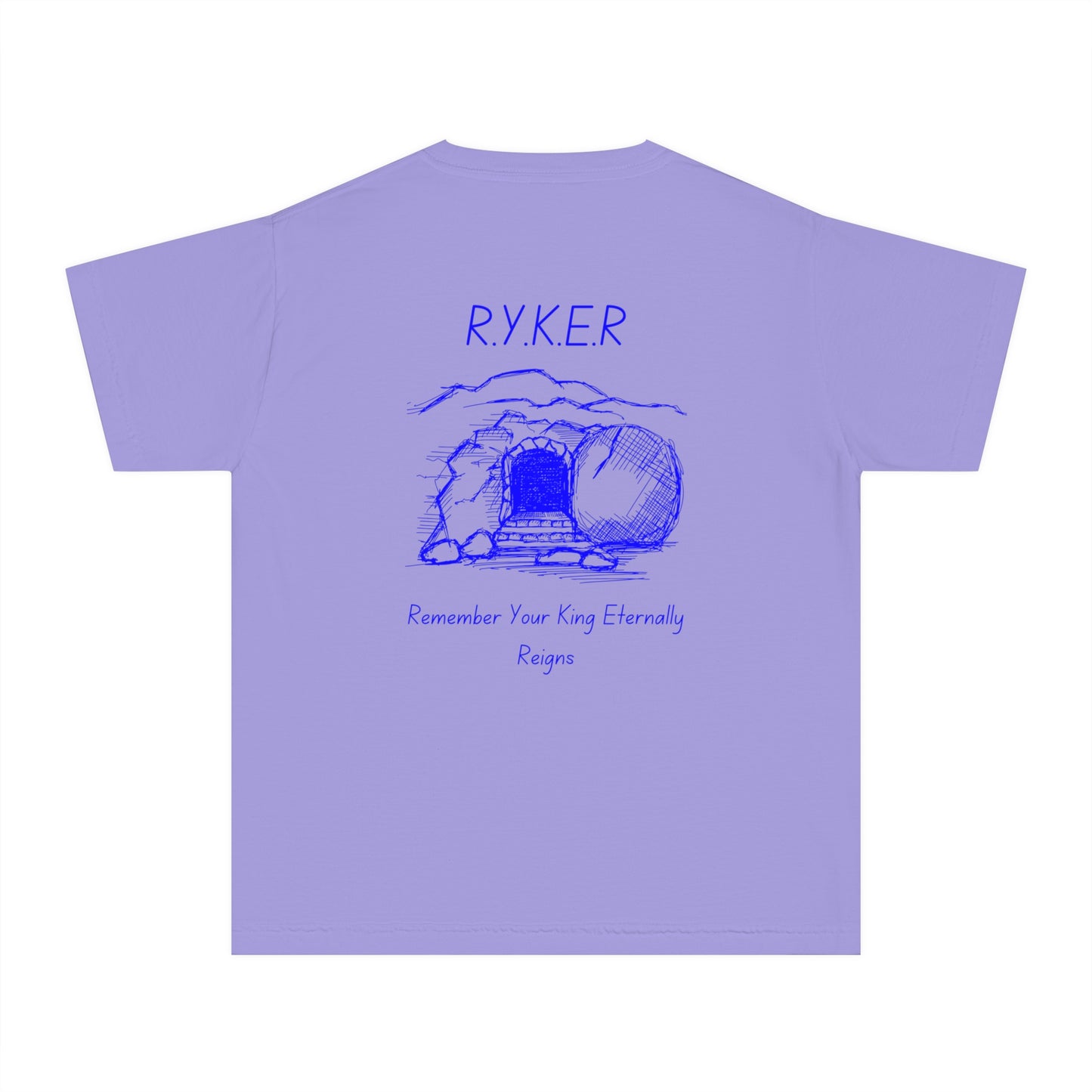 Youth RYKER Christian Blue Letters