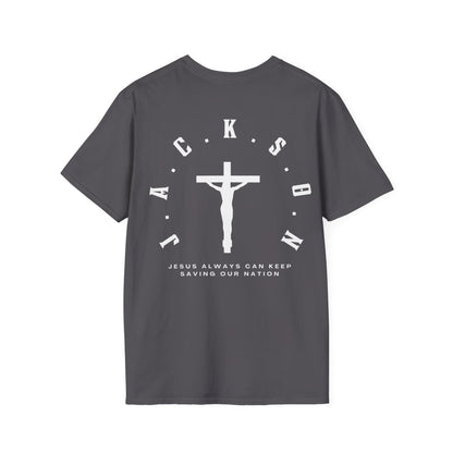 Jackson Believing Christian White Letters & Cross