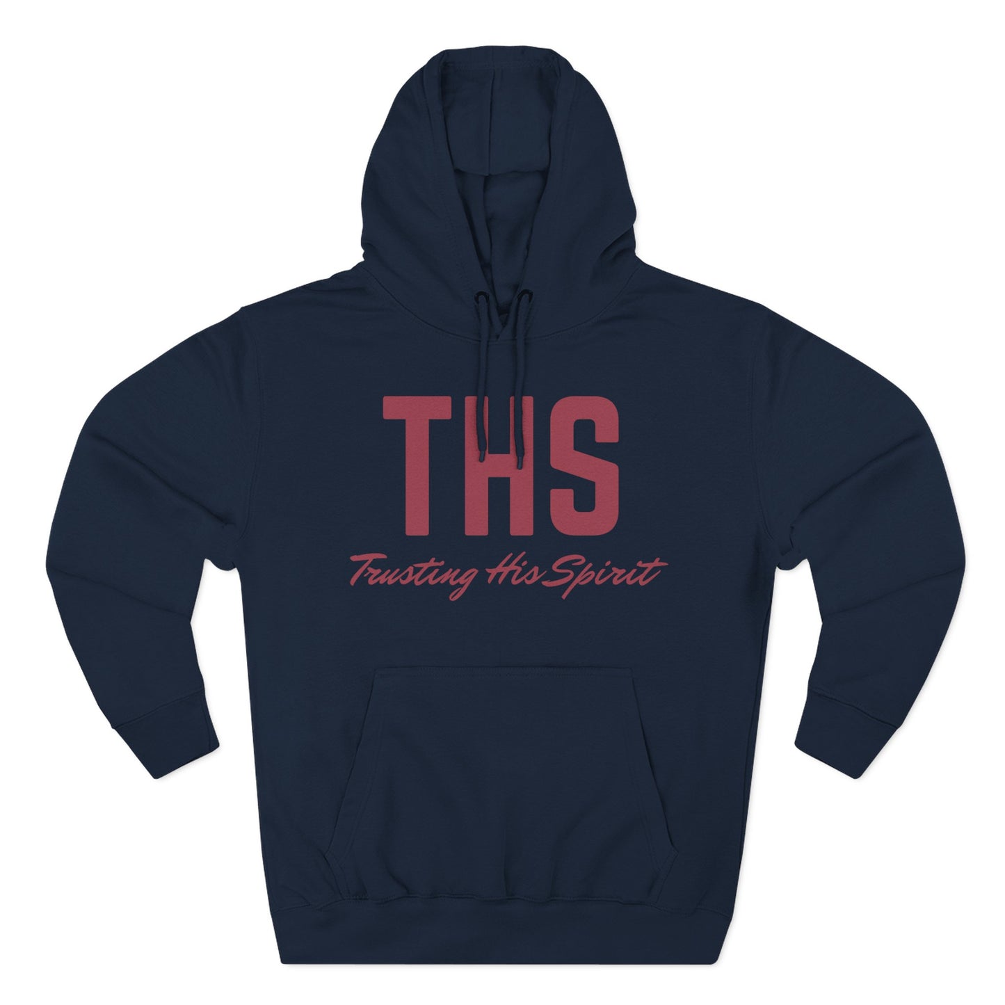 Adult THS Christian Marron Letters Hoodie
