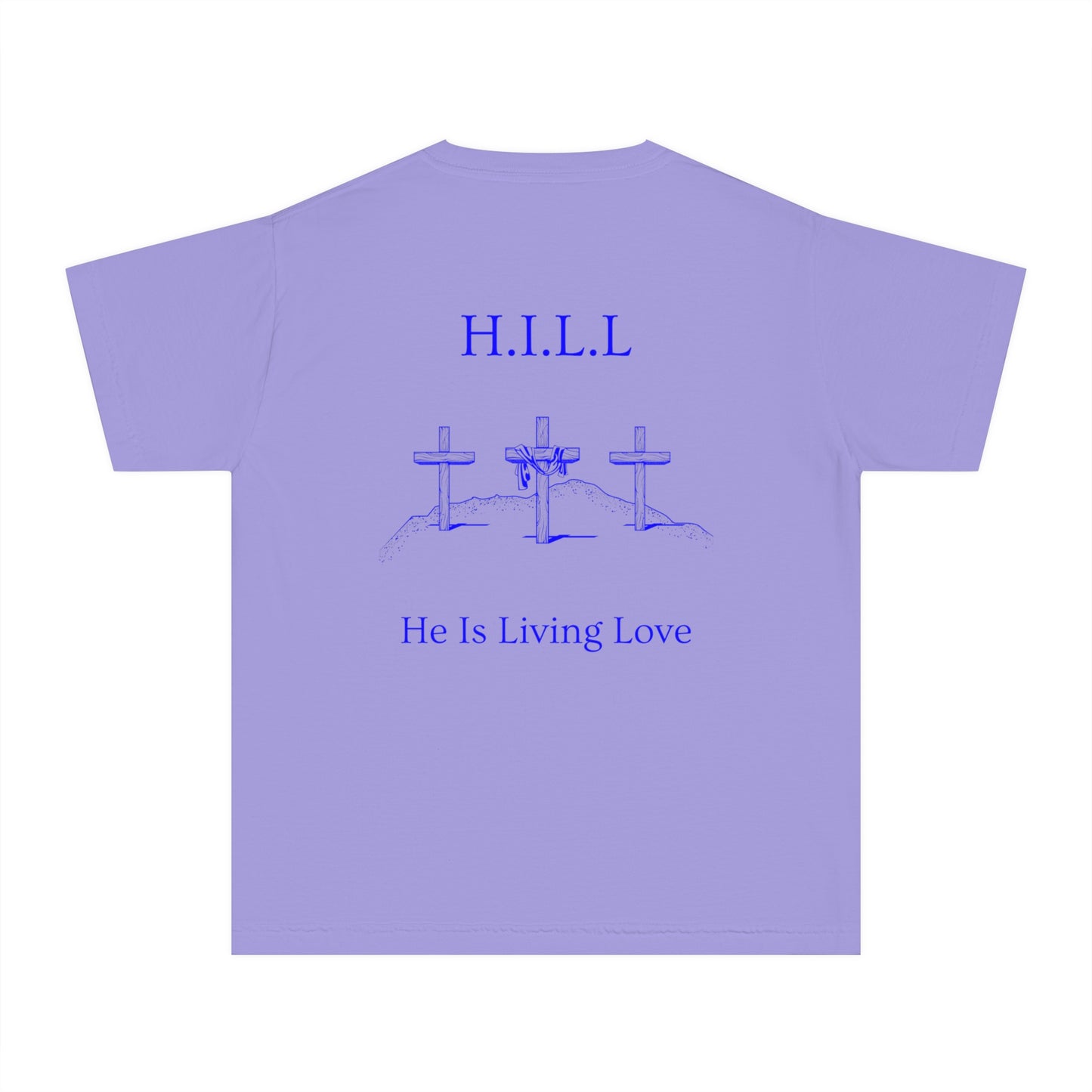 Youth Hill Christian Blue Words