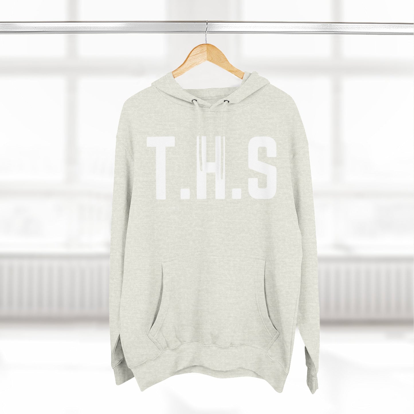 Adult T.H.S Trusting His Spirit Specialty Hoodie White Letters
